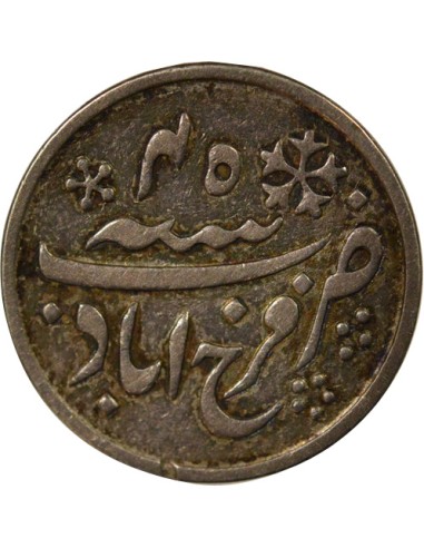 Bengale - 1/4 Roupie Argent - An 45 / 1204 AH Farrukhabad (Calcutta)