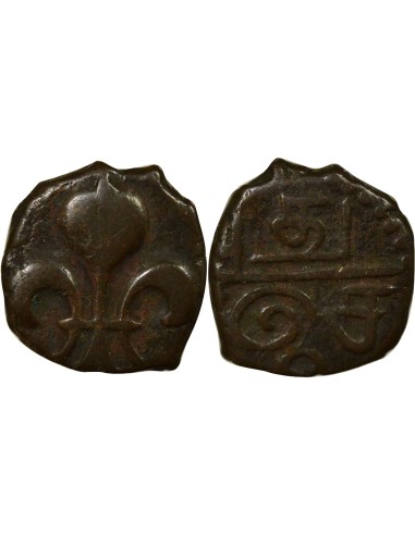 Indes Françaises Louis XV Louis XV - Doudou - 1715 / 1774 Pondichéry  1 doudou Bronze 1715-1774 Pondichéry