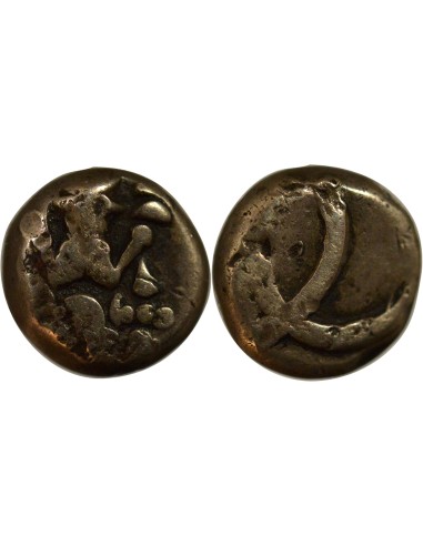 Inde Madras - 2 Fanams Argent - 1764 / 1806 Fort Saint George 2 fanams Argent 1764-1806 Madras