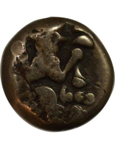 Inde Madras - 2 Fanams Argent - 1764 / 1806 Fort Saint George 2 fanams Argent 1764-1806 Madras 2