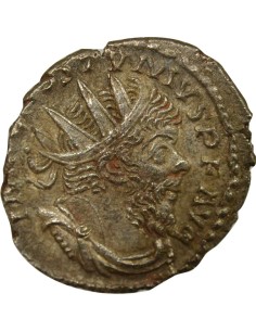 Empire des Gaules Postume Moneta debout 1 antoninien Billon 263-265 Trèves 2