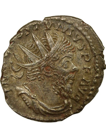 Empire des Gaules Postume Moneta debout 1 antoninien Billon 263-265 Trèves