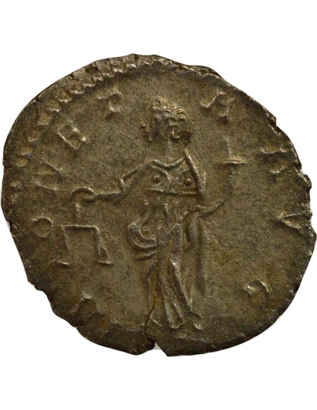 Empire des Gaules Postume Moneta debout 1 antoninien Billon 263-265 Trèves