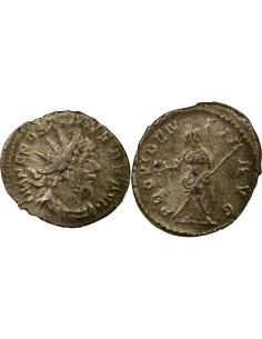 Empire des Gaules Postume Providentia 1 antoninien Billon 263-265 Trèves