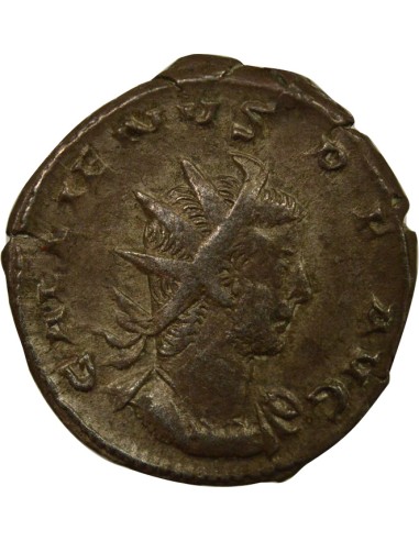Rome Empire Gallien Empereur & Captif 1 antoninien Billon 259-260 Trèves