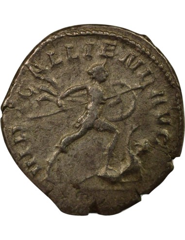 Rome Empire Gallien Empereur & Captif 1 antoninien Billon 259-260 Trèves
