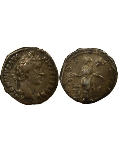 Rome Empire Antonin le Pieux Salus debout 1 denier Argent 148-149 Rome