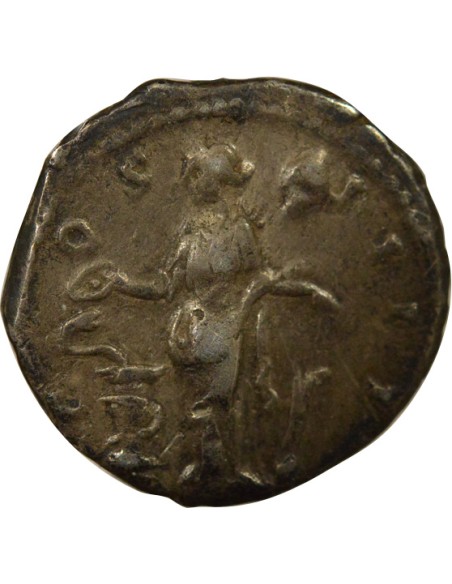 Rome Empire Antonin le Pieux Salus debout 1 denier Argent 148-149 Rome