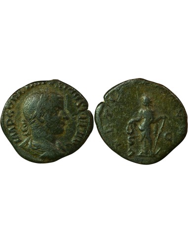 Rome Empire Gordien III Laetitia debout 1 sesterce Cuivre 240-243 R Rome