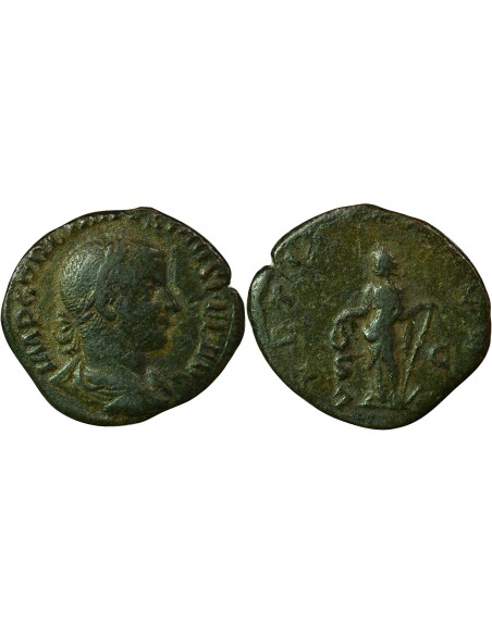 Rome Empire Gordien III Laetitia debout 1 sesterce Cuivre 240-243 R Rome