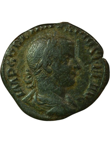 Rome Empire Gordien III Laetitia debout 1 sesterce Cuivre 240-243 R Rome