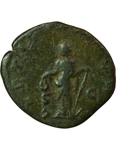 Rome Empire Gordien III Laetitia debout 1 sesterce Cuivre 240-243 R Rome