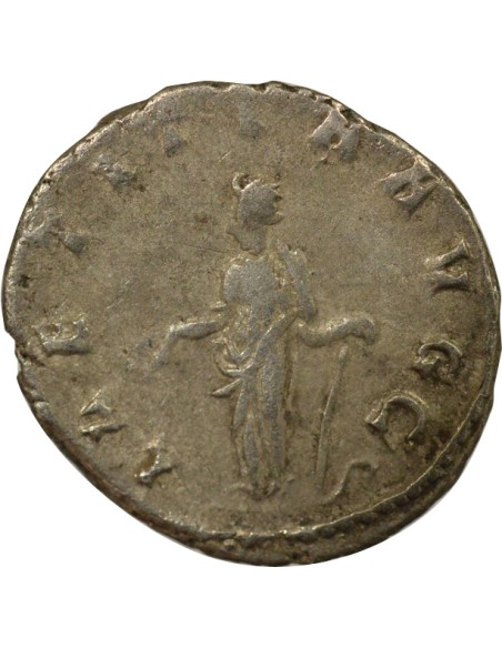 Rome Empire Gallien Laetitia 1 antoninien Billon 254 R Rome