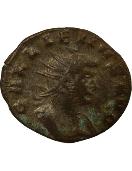 Rome Empire Gallien Pax 1 antoninien Billon 258-259 R Rome