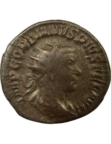 Rome Empire Gordien III Fortuna assise 1 antoninien Billon 244 R Rome