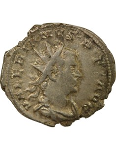 Rome Empire Valérien Ier Orient 1 antoninien Billon 255-256 R Rome 2