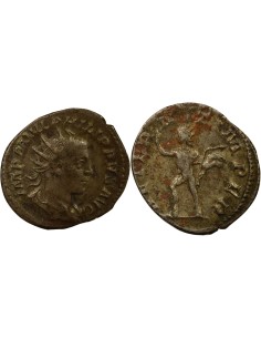 Rome Empire Philippe II l'Eternité de l'Empire denier Billon 247 R Rome