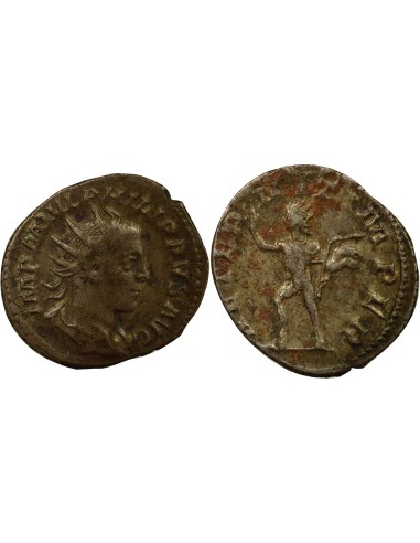 Rome Empire Philippe II l'Eternité de l'Empire denier Billon 247 R Rome