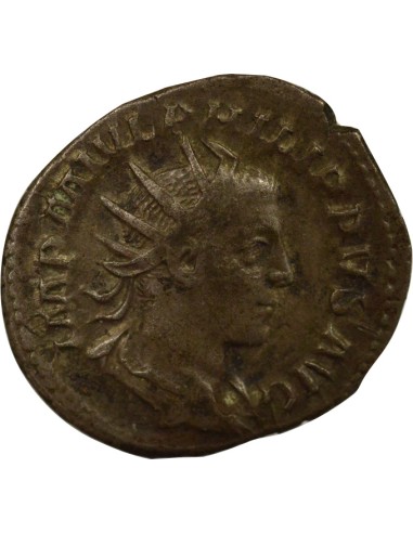 Rome Empire Philippe II l'Eternité de l'Empire denier Billon 247 R Rome