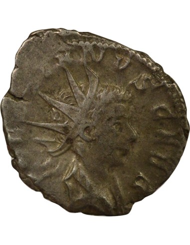 Rome Empire Valérien II Jupiter & Amalthée 1 antoninien Billon 257-258 Trèves