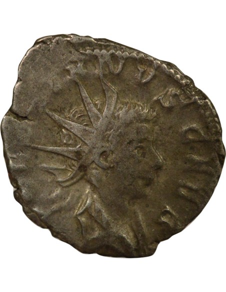 Rome Empire Valérien II Jupiter & Amalthée 1 antoninien Billon 257-258 Trèves