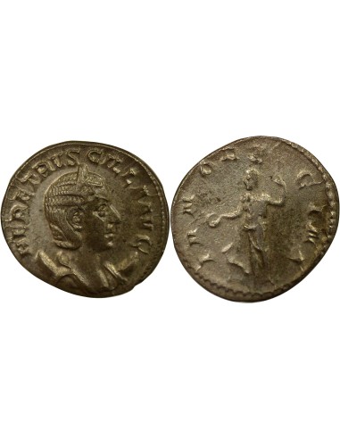 Rome Empire Etruscille Junon 1 antoninien Billon 251 R Rome