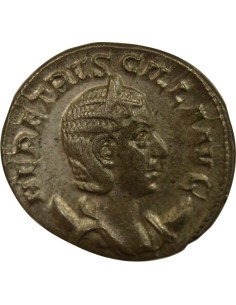Rome Empire Etruscille Junon 1 antoninien Billon 251 R Rome 2