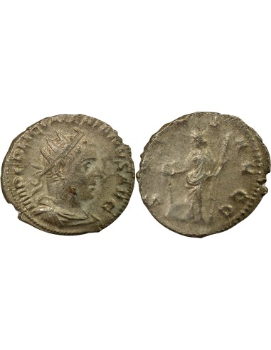 Rome Empire Valérien Ier Salus 1 antoninien Billon 253-254 R Rome