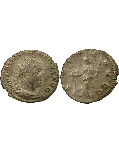 Rome Empire Valérien Ier Salus 1 antoninien Billon 253-254 R Rome
