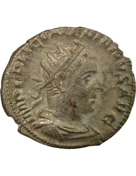 Rome Empire Valérien Ier Salus 1 antoninien Billon 253-254 R Rome