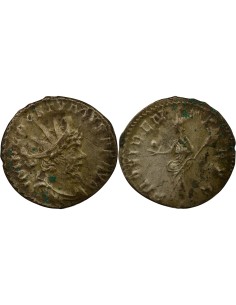 Empire des Gaules Postume Providentia 1 antoninien Billon 263-265 Trèves
