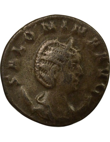 Rome Empire Salonine Pietas assise 1 antoninien Billon 257-258 R Rome