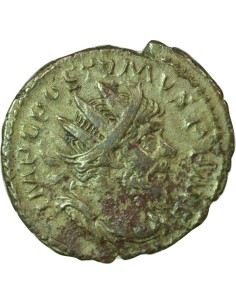 Empire des Gaules Postume Felicitas debout 1 antoninien Billon 263-265 Trèves 2