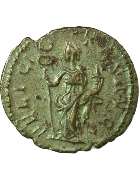 Empire des Gaules Postume Felicitas debout 1 antoninien Billon 263-265 Trèves
