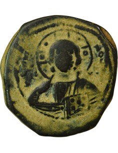 Empire Byzantin Romain III Argyre Classe B 1 follis Bronze 1028-1034 Constantinople 2