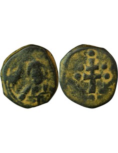 Empire Byzantin Michel VII Doukas Classe H 1 follis Bronze 1071-1078 Constantinople