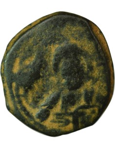 Empire Byzantin Michel VII Doukas Classe H 1 follis Bronze 1071-1078 Constantinople 2