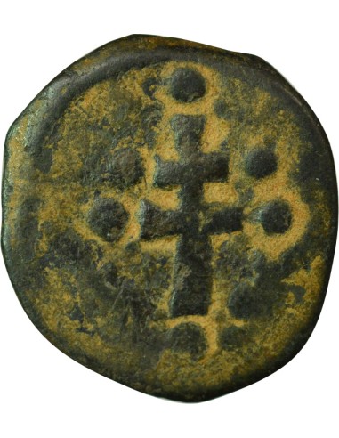 Empire Byzantin Michel VII Doukas Classe H 1 follis Bronze 1071-1078 Constantinople