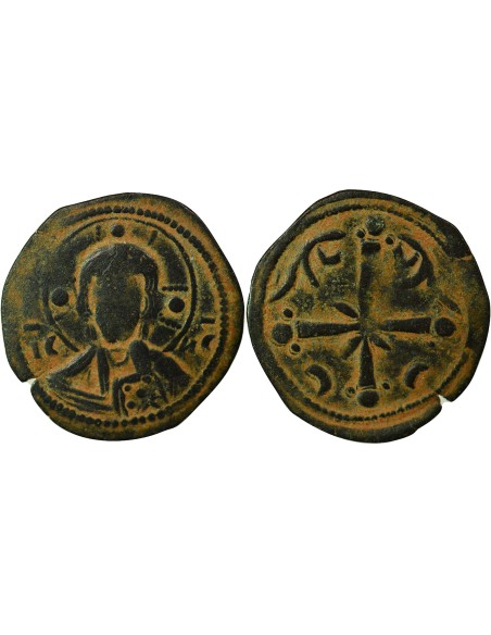 Empire Byzantin Nicéphore III Botaniatès Classe I 1 follis Bronze 1078-1081 Constantinople