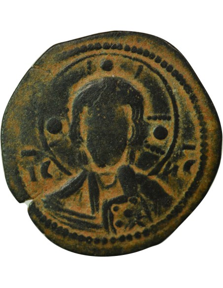 Empire Byzantin Nicéphore III Botaniatès Classe I 1 follis Bronze 1078-1081 Constantinople