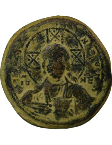 Empire Byzantin Classe A2 1 follis Bronze 976-1035 Constantinople