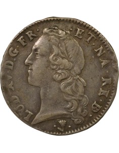 Louis XV Au Bandeau 1 écu Argent 1754 Pau 2