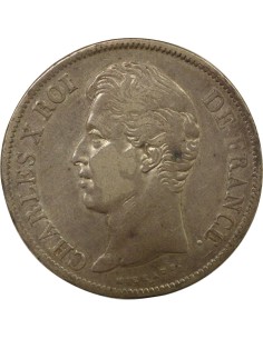 Charles X 2e Type 5 francs Argent 1829 K Bordeaux 2