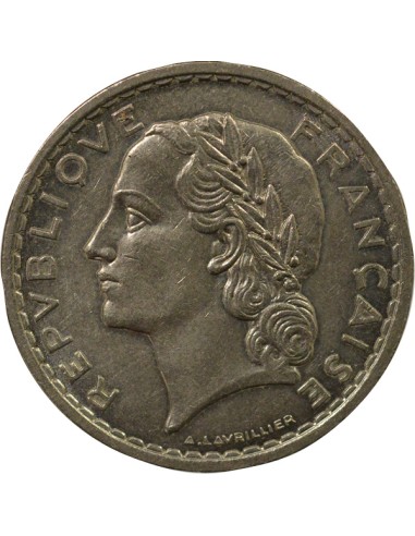 Nickel 5 francs Nickel 1938 A Paris