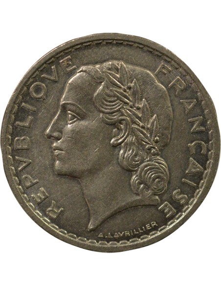 Nickel 5 francs Nickel 1938 A Paris