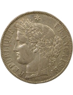 sans Légende 5 francs Argent 1871 K Bordeaux 2