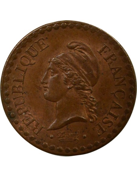 Dupré avec Accent 1 centime Bronze 1850 A - Paris