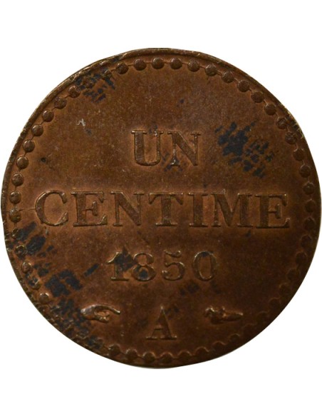 Dupré avec Accent 1 centime Bronze 1850 A - Paris