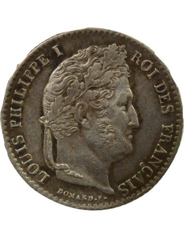 Louis-Philippe Ier Louis Philippe I - 1/4 Franc Argent - 1834 I Limoges 1/4 franc Argent 1834 I Limoges