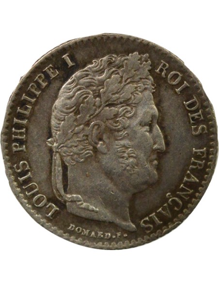 Louis-Philippe Ier Louis Philippe I - 1/4 Franc Argent - 1834 I Limoges 1/4 franc Argent 1834 I Limoges